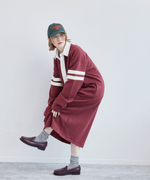 OUTDOOR PRODUCTS | ラガーデザインワンピース(ワンピース)