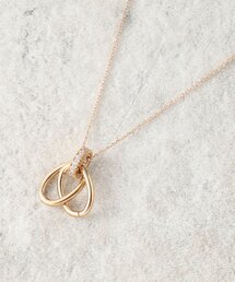 grove | ダブルオーバルビジューネックレス(ネックレス)