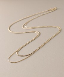 ミラーボールライン ネックレス（ネックレス）｜COCOSHNIK（ココシュ