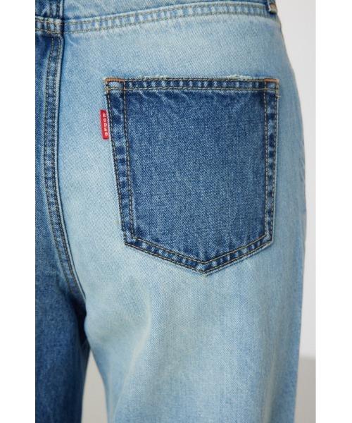 RODEO CROWNS WIDE BOWL(ロデオクラウンズワイドボウル)の「アシンメトリーDENIM PT(デニムパンツ・レディース・ブルー/ブラック・SMALL/MEDIUM/LARGE)」の20枚目の写真