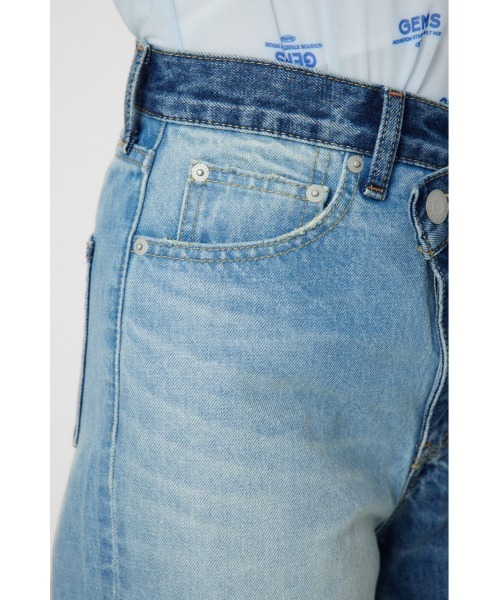 RODEO CROWNS WIDE BOWL(ロデオクラウンズワイドボウル)の「アシンメトリーDENIM PT(デニムパンツ・レディース・ブルー/ブラック・SMALL/MEDIUM/LARGE)」の21枚目の写真