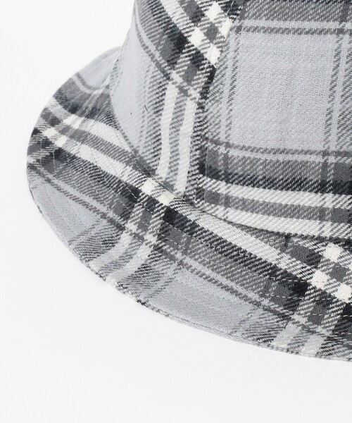 BEAMS（ビームス）の「チェック メトロハット（ハット・メンズ・グリーン/オレンジ/グレー・ONE SIZE）」の6枚目の写真