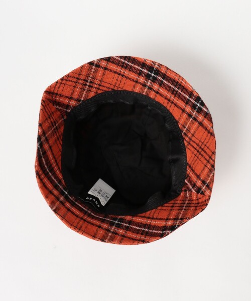 BEAMS（ビームス）の「チェック メトロハット（ハット・メンズ・グリーン/オレンジ/グレー・ONE SIZE）」の10枚目の写真