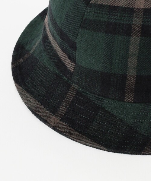 BEAMS（ビームス）の「チェック メトロハット（ハット・メンズ・グリーン/オレンジ/グレー・ONE SIZE）」の12枚目の写真