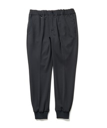SOPHNET. WOOL SHIRRING SLIM FIT SLACKS Ｓ SOPH. | 2WAY STRETCH SHIRRING SLIM FIT SLACKS(M NAVY):