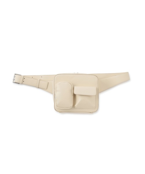 SALON adam et rope'（サロン アダム エ ロペ）の「Cameraボディーバッグ（ボディバッグ/ウエストポーチ・レディース・ブラウン/オフホワイト/ブラック・FREE）」の13枚目の写真