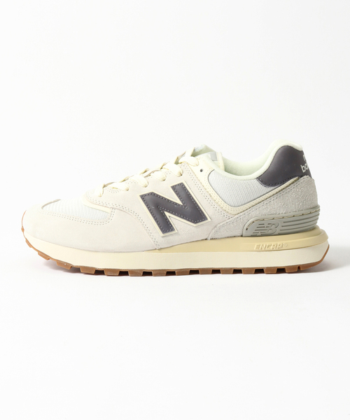 NEW BALANCE(ニューバランス)の「New Balance (ニューバランス) U574LGAN(スニーカー・メンズ・ホワイト・28.5cm/28cm/27.5cm/27cm/26.5cm/26cm/25.5cm)」の2枚目の写真