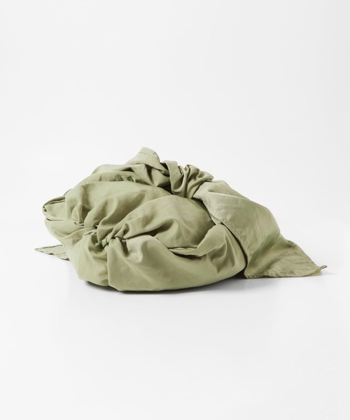 KBF(ケイビーエフ)の「アレンジリボンナイロンBAG(ショルダーバッグ・レディース・バーガンディー/カーキ/ブラック・ONE)」の19枚目の写真