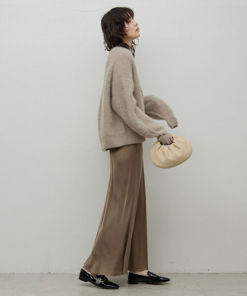 GALLARDAGALANTE(ガリャルダガランテ)の「カシミヤ混カーディガン(カーディガン/ボレロ・レディース・モカ/グレー・FREE)」の18枚目の写真