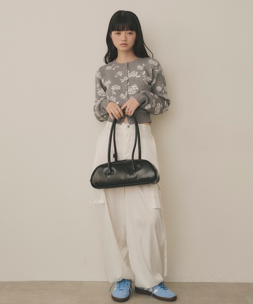 VIOLETTA（ヴィオレッタ）の「【select】スリムシェイプショルダーバッグ（ショルダーバッグ・レディース・ブラック/レッド・FREE）」の16枚目の写真