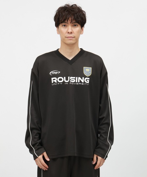 LAKOLE(ラコレ)の「ゲームプリントTシャツ長袖 / 140874(Tシャツ/カットソー・メンズ・ブラック/アイボリー/ブラウン・MEDIUM/LARGE)」の13枚目の写真