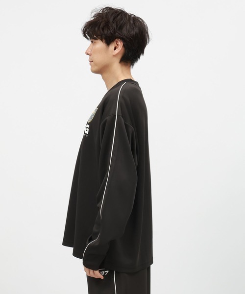 LAKOLE(ラコレ)の「ゲームプリントTシャツ長袖 / 140874(Tシャツ/カットソー・メンズ・ブラック/アイボリー/ブラウン・MEDIUM/LARGE)」の12枚目の写真