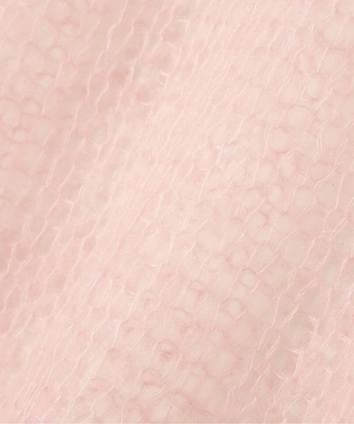 N.（N. Natural Beauty Basic）（エヌエヌナチュラルビューティーベーシック）の「◆透かし編みモヘヤ混ニット（ニット/セーター・レディース・ベージュ/グリーン/ピンク/イエロー・MEDIUM）」の11枚目の写真