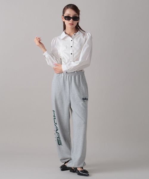 FOREVER 21（フォーエバー トゥエンティーワン）の「【2024FW】フロントシャーリングシャツ（シャツ/ブラウス・レディース・オフホワイト/ブラック/ブラック系その他/ブルー/オレンジ・FREE）」の17枚目の写真