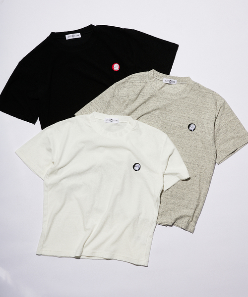 JOURNAL STANDARD relume（ジャーナルスタンダード　レリューム）の「《追加2》イノウエバッジ店 別注 花道企み刺繍 パイルTシャツ（Tシャツ/カットソー・メンズ・ブラック/アイボリー/ホワイト/チャコールグレー・MEDIUM/LARGE）」の22枚目の写真