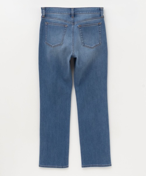 NAVY(ネイビー)の「NAVY 毎日はきたくなるデニム「マイデニ」 スリムストレート(デニムパンツ・レディース・ダークブルー/ライトインディゴブルー・S/XS/L/M)」の20枚目の写真