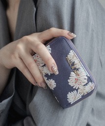 PAUL & JOE ACCESSOIRES（ポールアンドジョーアクセソワ）の「PAUL & JOE ACCESSOIRES (ポール＆ジョーアクセソワ)コインケース　キーリング付き PJA-W977 クリザンテームラメプリント（財布・レディース）」