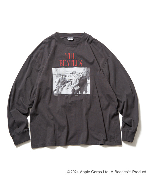 VENCEEXCHANGE（ヴァンスエクスチェンジ）の「THE BEATLES ザ ビートルズ フォトロンTシャツ（Tシャツ/カットソー・メンズ・ライトグレー/オフホワイト/チャコール・LL/M/L）」の8枚目の写真