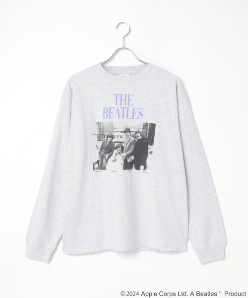 VENCEEXCHANGE（ヴァンスエクスチェンジ）の「THE BEATLES ザ ビートルズ フォトロンTシャツ（Tシャツ/カットソー・メンズ・ライトグレー/オフホワイト/チャコール・LL/M/L）」の4枚目の写真