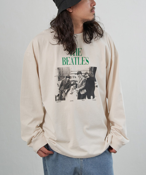 VENCEEXCHANGE（ヴァンスエクスチェンジ）の「THE BEATLES ザ ビートルズ フォトロンTシャツ（Tシャツ/カットソー・メンズ・ライトグレー/オフホワイト/チャコール・LL/M/L）」の11枚目の写真