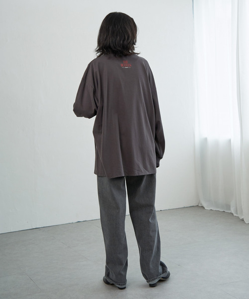 VENCEEXCHANGE（ヴァンスエクスチェンジ）の「THE BEATLES ザ ビートルズ フォトロンTシャツ（Tシャツ/カットソー・メンズ・ライトグレー/オフホワイト/チャコール・LL/M/L）」の7枚目の写真