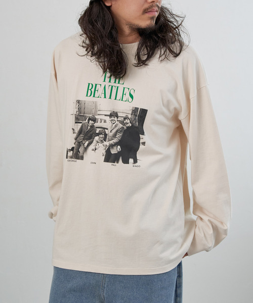 VENCEEXCHANGE（ヴァンスエクスチェンジ）の「THE BEATLES ザ ビートルズ フォトロンTシャツ（Tシャツ/カットソー・メンズ・ライトグレー/オフホワイト/チャコール・LL/M/L）」の12枚目の写真