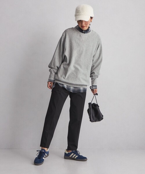 green label relaxing(グリーンレーベルリラクシング)の「<at ease>ルーズフィット スウェット プルオーバー(スウェット・レディース・ベージュ/ダークグレー/グレー/ピンク・FREE)」の17枚目の写真