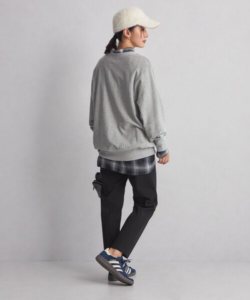 green label relaxing(グリーンレーベルリラクシング)の「<at ease>ルーズフィット スウェット プルオーバー(スウェット・レディース・ベージュ/ダークグレー/グレー/ピンク・FREE)」の19枚目の写真