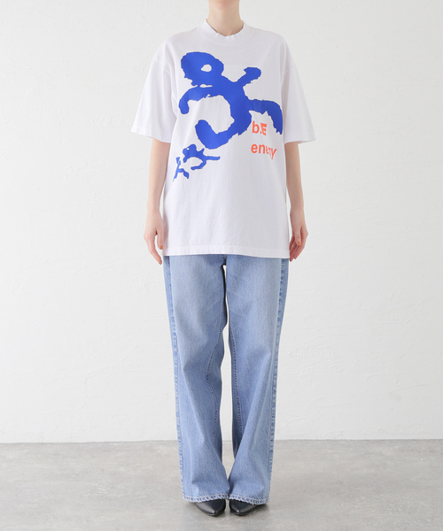 Oriens JOURNAL STANDARD(オリエンス ジャーナルスタンダード)の「【b.Eautiful/ビューティフル】b.E energy T-Shirt:Tシャツ(Tシャツ/カットソー・レディース・ホワイト・SMALL)」の3枚目の写真