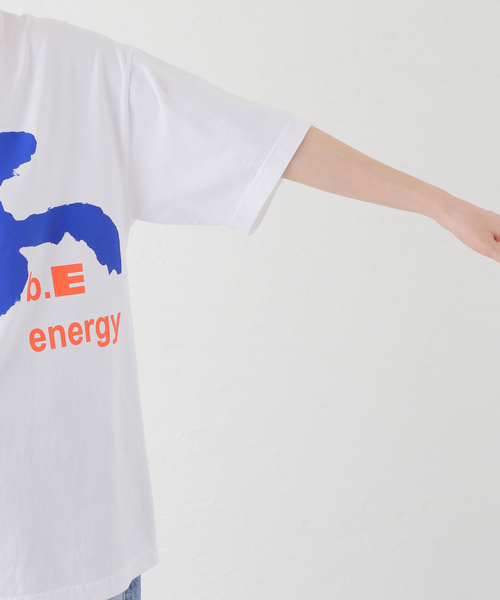 Oriens JOURNAL STANDARD(オリエンス ジャーナルスタンダード)の「【b.Eautiful/ビューティフル】b.E energy T-Shirt:Tシャツ(Tシャツ/カットソー・レディース・ホワイト・SMALL)」の9枚目の写真