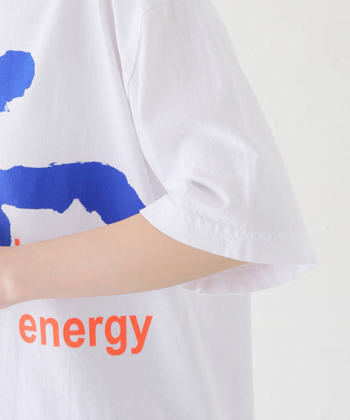 Oriens JOURNAL STANDARD(オリエンス ジャーナルスタンダード)の「【b.Eautiful/ビューティフル】b.E energy T-Shirt:Tシャツ(Tシャツ/カットソー・レディース・ホワイト・SMALL)」の10枚目の写真
