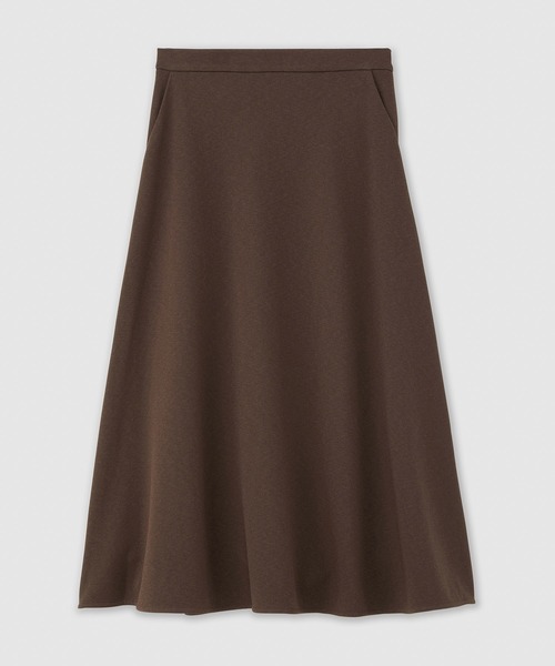 ROPE'（ロペ）の「梨地フレアスカート/セットアップ対応【Sサイズフェア対象】（スカート・レディース・ダークブラウン/イエロー系その他/オフホワイト・36/38/34）」の18枚目の写真