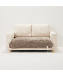 無印良品 | ソファやベッドで使えるホットシート ライトブラウン／ＭＪ－ＳＨＳ２ＬＢＲ(生活家電)