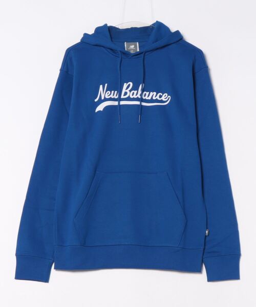 【セール】New Balance ニューバランス M レガシースクリプト フーディースウェット MT43951TRY TRY（スウェット）｜New Balance（ニューバランス）