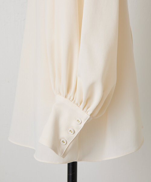 LIVETART(リヴェタート)の「《LIVETART》フリルカラーシャツ(シャツ/ブラウス・レディース・ホワイト/ブラック・FREE)」の17枚目の写真