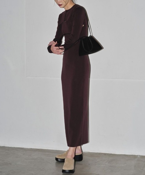 TODAYFUL（トゥデイフル）の「TODAYFUL Drawstring Mini Bag 12421002（ショルダーバッグ・レディース・ブラック/ブラウン・FREE）」の8枚目の写真