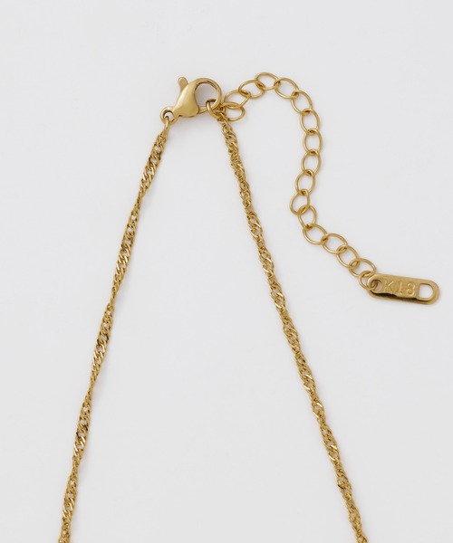 ciite' surgical stainless（シーテサージカルステンレス）の「【 金属アレルギー対応 】 ビジューハートネックレス サージカルステンレス（ネックレス・レディース・ゴールド・FREE）」の19枚目の写真