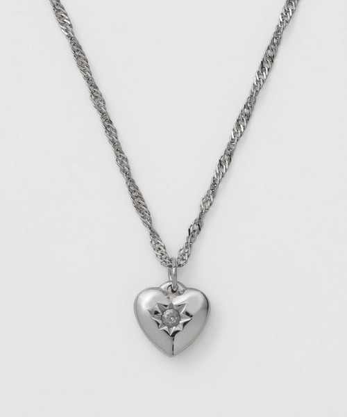 ciite' surgical stainless（シーテサージカルステンレス）の「【 金属アレルギー対応 】 ビジューハートネックレス サージカルステンレス（ネックレス・レディース・ゴールド・FREE）」の21枚目の写真