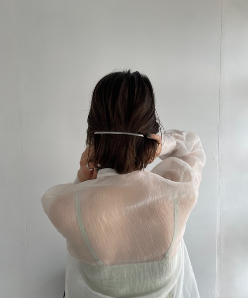 ciite'（シーテ）の「メタルロング シンプリーバレッタ（バレッタ/ヘアクリップ・レディース・ゴールド/シルバー/ピンクゴールド・FREE）」の13枚目の写真