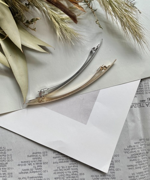 ciite'（シーテ）の「メタルロング シンプリーバレッタ（バレッタ/ヘアクリップ・レディース・ゴールド/シルバー/ピンクゴールド・FREE）」の18枚目の写真