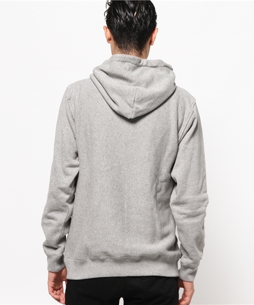 ALDIES（アールディーズ）の「University Parka カレッジプリント プルオーバーパーカー（パーカー・メンズ・グレー/レッド/グリーン/ブルー・MEDIUM/LARGE/SMALL）」の7枚目の写真