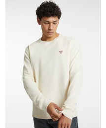 GUESS JEANS(QXW[Y)GUESS JEANS Ls Cn Reg Mini Triangle Tee TVc(TVc/Jbg\[)