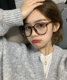 HALEY PESCA | HALEY PESCA/シンプル ウェリントン型 フレームメガネ(メガネ)