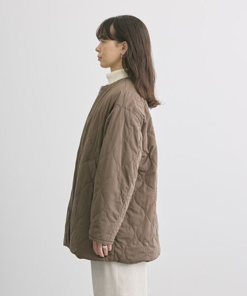 AMERICAN HOLIC/キャメルベージュ・2WAYリバーシブル仕様.中わた入りキルティング×ボアコート/１１号Ｌ/アメリカンホリック アメリカンホリック AMERICAN HOLIC 軽ポカ2WAYリバーシブルキルトアウター （モカ） | ファッション通販  MAGASEEK(マガシーク)