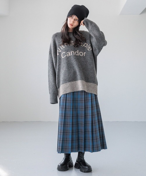 LOWRYS FARM（ローリーズファーム）の「ワイドプリーツスカート 241966