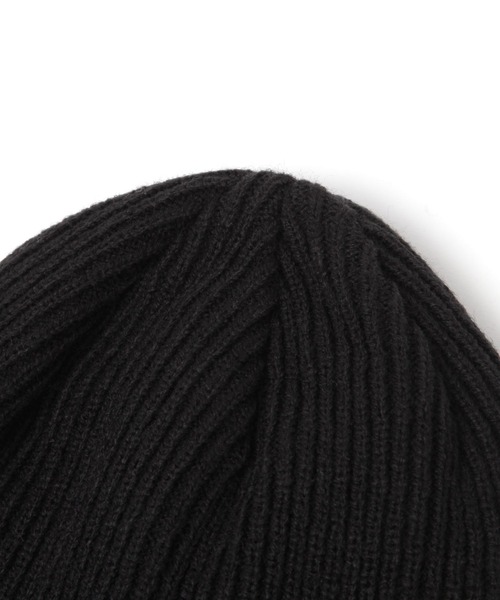 NEW ERA（ニューエラ）の「【NEW ERA(ニューエラ)】RIB BEANIE（ニットキャップ/ビーニー・レディース・ブラック/ベージュ・FREE）」の5枚目の写真