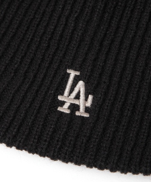 NEW ERA（ニューエラ）の「【NEW ERA(ニューエラ)】RIB BEANIE（ニットキャップ/ビーニー・レディース・ブラック/ベージュ・FREE）」の6枚目の写真