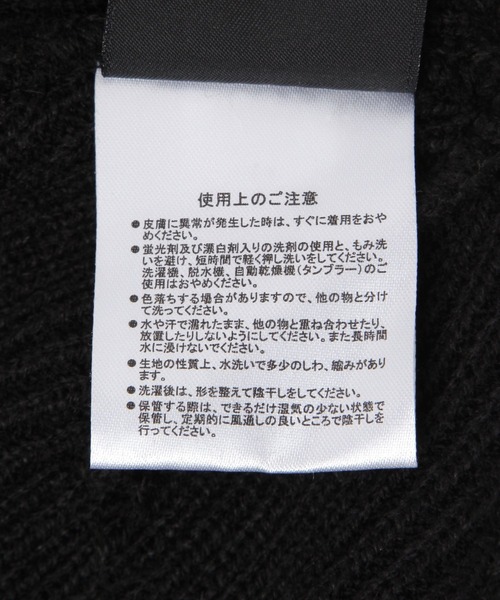 NEW ERA（ニューエラ）の「【NEW ERA(ニューエラ)】RIB BEANIE（ニットキャップ/ビーニー・レディース・ブラック/ベージュ・FREE）」の3枚目の写真