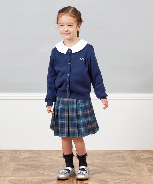 KP（ケーピー）の「タック襟ブラウス(90～130)（シャツ/ブラウス・キッズ・ホワイト・100cm/110cm/120cm/130cm/90cm）」の6枚目の写真