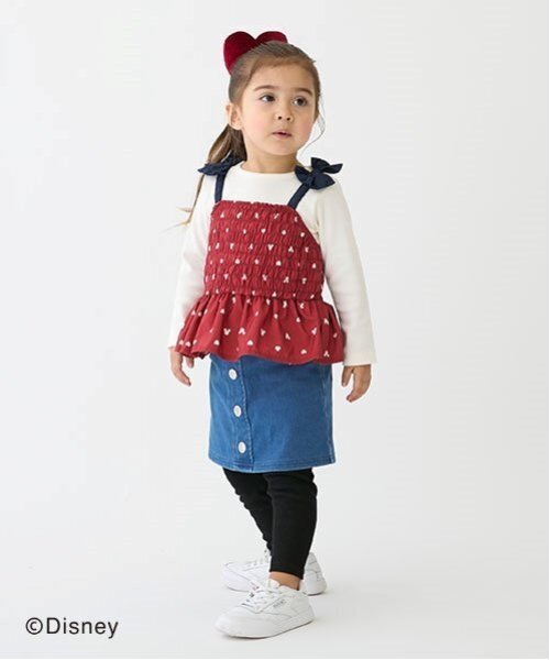 petit main(プティマイン)の「【Disney】アップリケレギつきスカート(スカート・キッズ・ライトピンク/ブラック/ブルー・110cm/100cm/90cm/80cm/130cm/120cm)」の8枚目の写真